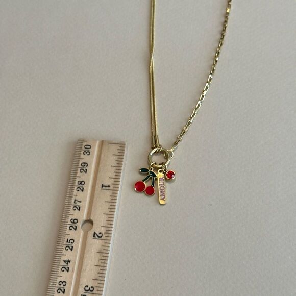 Cherry necklace N1347 - Picture 5 of 5